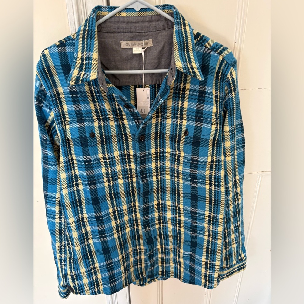 Outerknown 100% Cotton Blanket Shirt